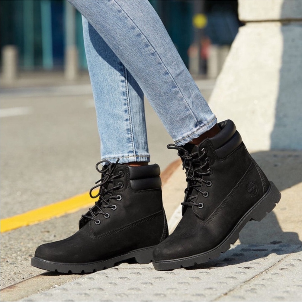 NEW Timberland Women's Linden Woods Black Winter Boots‎ - Picture 2 of 7